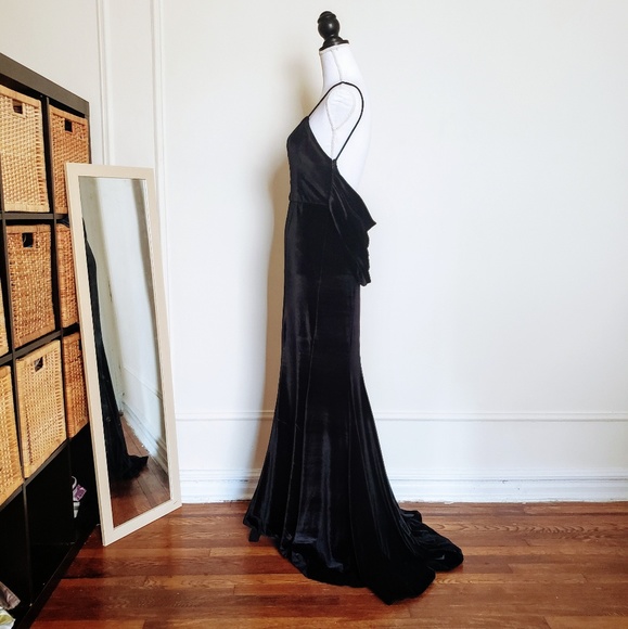 fame and partners black dress